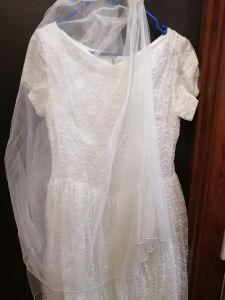 Adult Female Costumes to Hire - Bride Dress & Veil